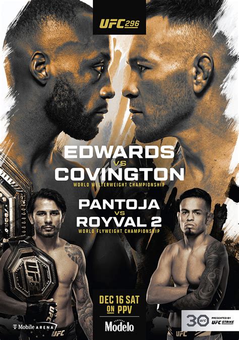 UFC 296 .